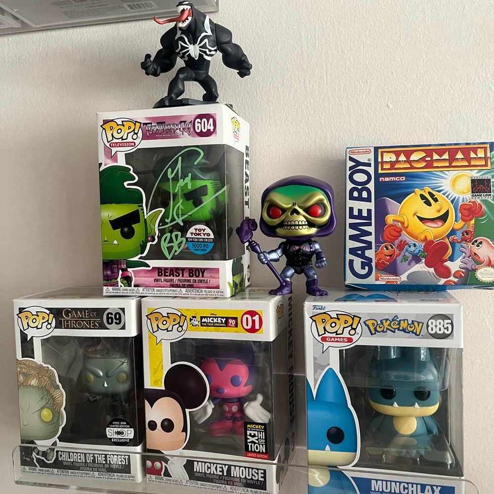 Funko Pop! Beast Boy Teen Titans Go Toy Tokyo NYCC 2018 SIGNED By Greg Cipes